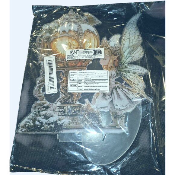 Fairy-Themed Decor With Lantern Design & Intricate Fairy Figure - Picture 5 of 9